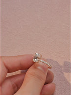 IGI Certified 1-5 Carat D Color VS1 Clarity Emerald Cut Lab Grown Diamond Engagement Ring in 14K/18K Gold or Platinum