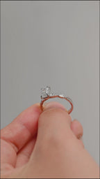IGI Certified 1-5 Carat Emerald Cut Lab Grown Diamond Ring | D VS1 EX | 14K 18K Gold & Platinum