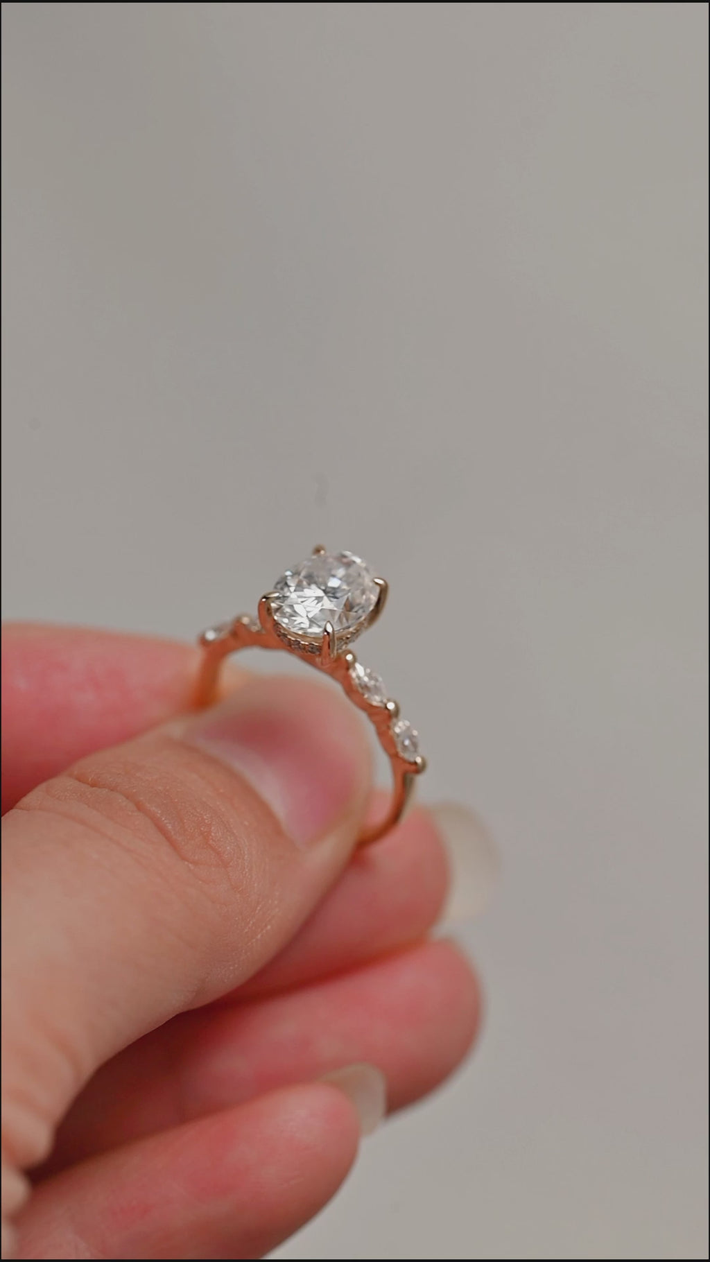 IGI Certified 1-5 Carat Oval Cut Lab Grown Diamond Ring | D VS1 EX | 14K 18K Gold & Platinum