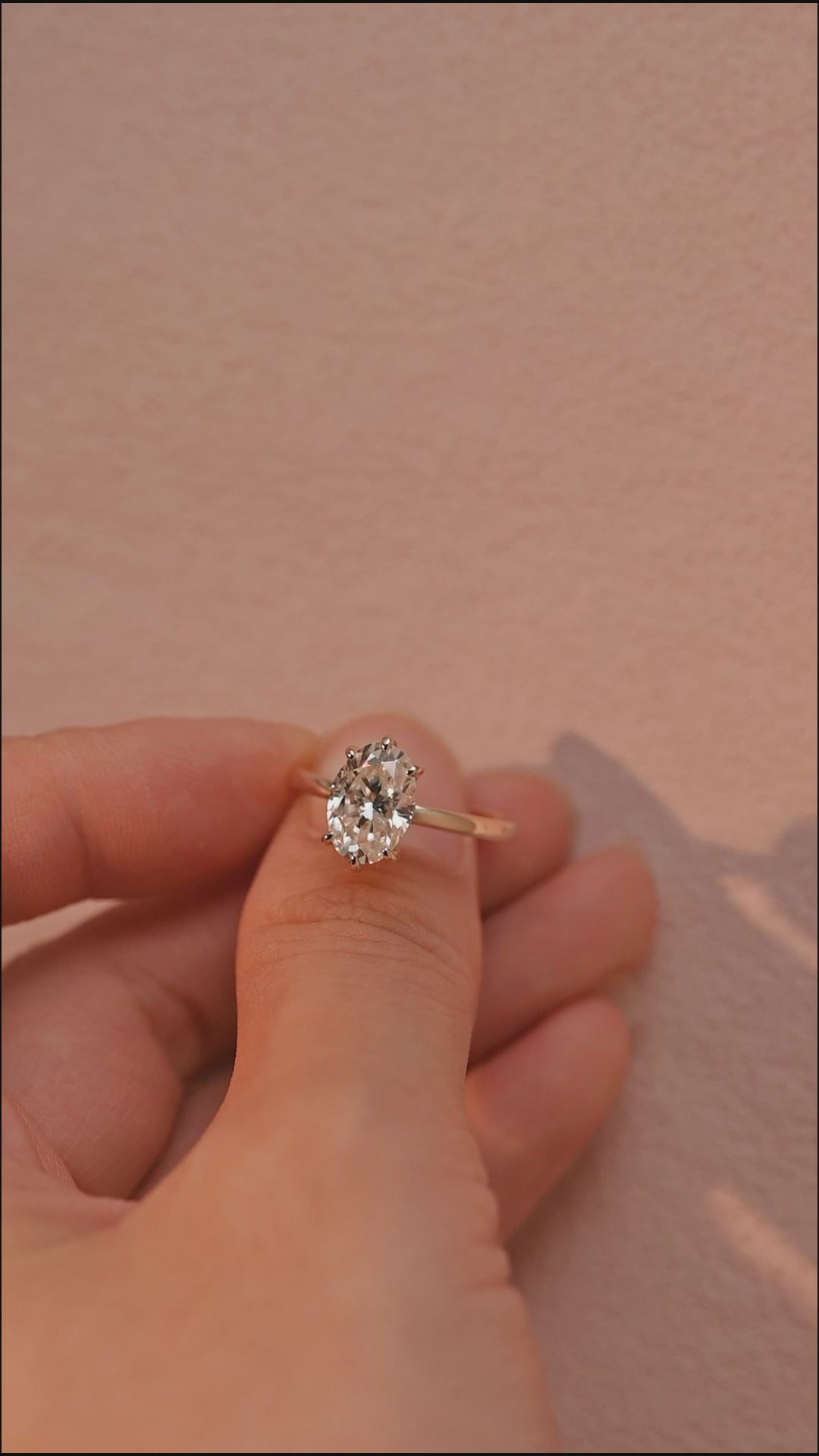 IGI Certified 1-5 Carat D Color VS1 Clarity Oval Cut Lab Grown Diamond Engagement Ring in 14K/18K Gold or Platinum