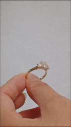 IGI Certified 1-5 Carat Emerald Cut Lab Grown Diamond Three-Stone Ring | D VS1 EX | 14K 18K Gold Platinum