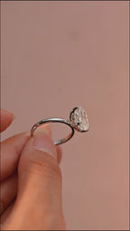 IGI Certified 1-5 Carat Oval Cut Lab Grown Diamond Ring | D VS1 EX | 14K 18K Gold & Platinum