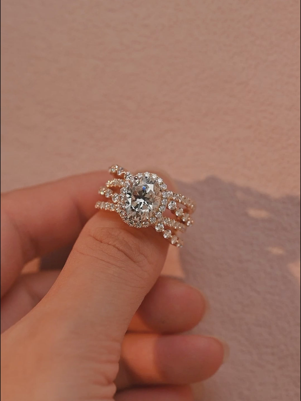 IGI Certified 1-5 Carat D Color VS1 Clarity Oval Cut Lab Grown Diamond Engagement Ring in 14K/18K Gold or Platinum