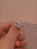 IGI Certified 1-5 Carat D Color VS1 Clarity Oval Cut Lab Grown Diamond Engagement Ring in 14K/18K Gold or Platinum