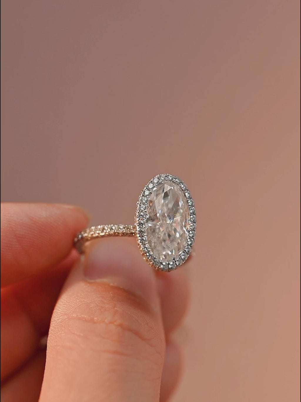 IGI Certified 1-5 Carat Oval Cut Lab Grown Diamond Ring | D VS1 EX | 14K 18K Gold & Platinum